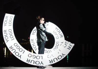 Personalisierte LED-Show in der Schweiz – 10 Jahre Pixel Poi
